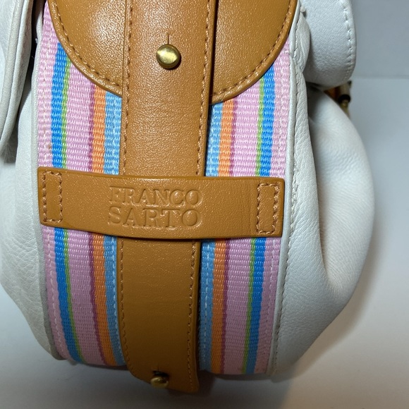 Franco Sarto Pebble Leather Shoulder Bag - Picture 4 of 9